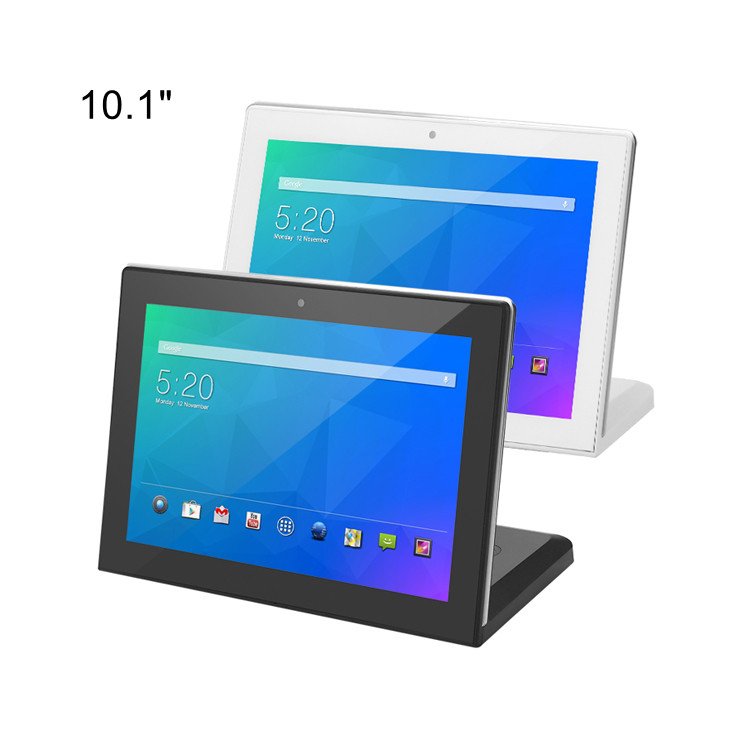 Linux Signage Device Desktop digital signage capacitive touch display L shape restaurant ...