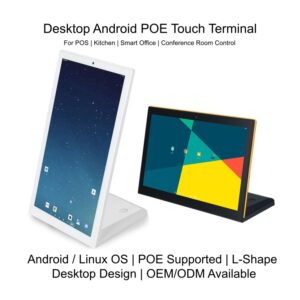 desktop android poe touch terminal l shape