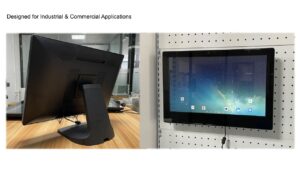 21.5 inch wall mount touch screen industrial panel pc