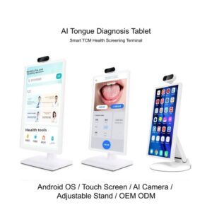 AI Tongue Diagnosis Android Tablet | Smart TCM Health Screening Terminal